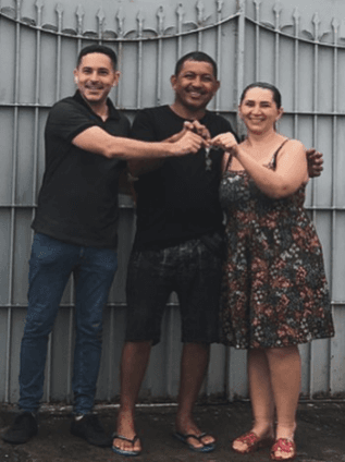 Entrega das chaves — cliente Lucilene